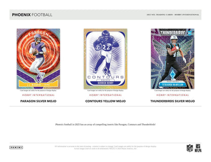 2025 Panini Phoenix Football Hobby International Mega Box 746134187094 at King Card Canada