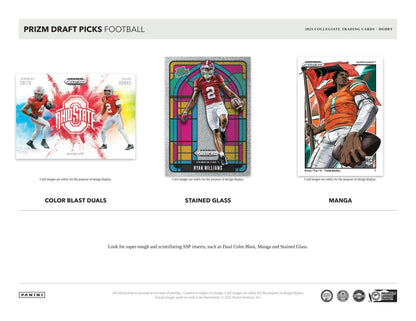 2025 Panini Prizm Football Draft Picks Hobby Box 746134185649 at King Card Canada