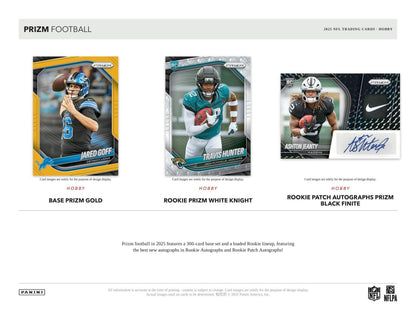 2025 Panini Prizm Football Hobby Box 746134187247 at King Card Canada