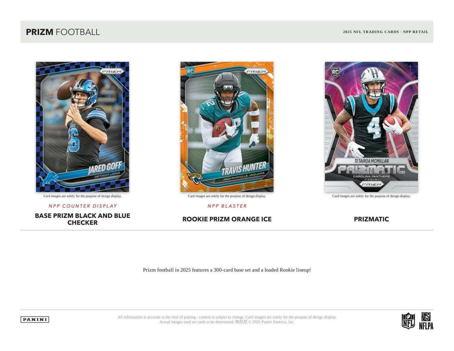 2025 Panini Prizm Football Mega Box 746134187421 at King Card Canada