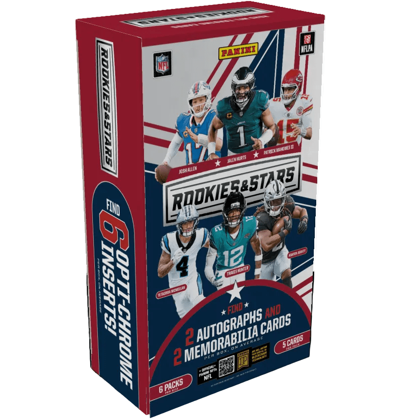 2025 Panini Rookies & Stars Football Hobby Box 746134187810 at King Card Canada