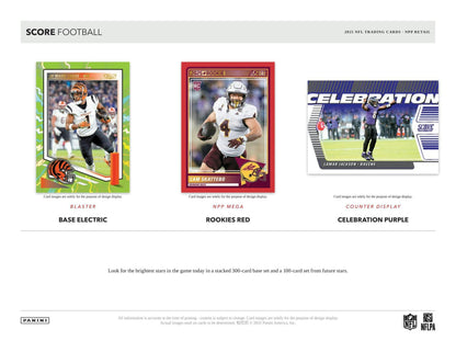 2025 Panini Score Football Blaster Box 746134184451 at King Card Canada