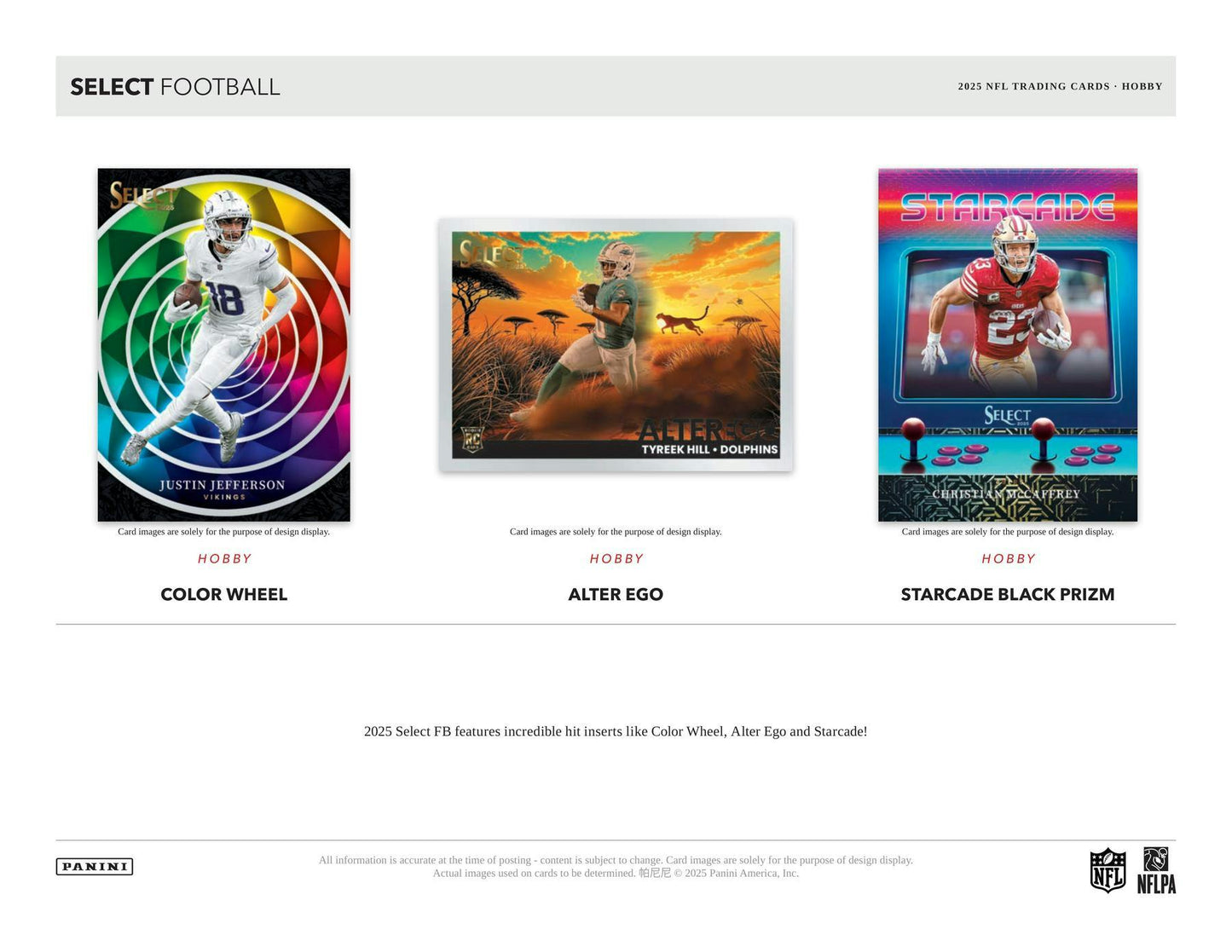 2025 Panini Select Football Hobby Box 746134188602 at King Card Canada