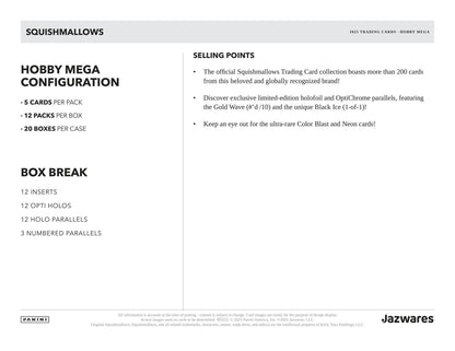 2025 Panini Squishmallows Series 2 Trading Cards Hobby Mega Box 746134194719 at King Card Canada