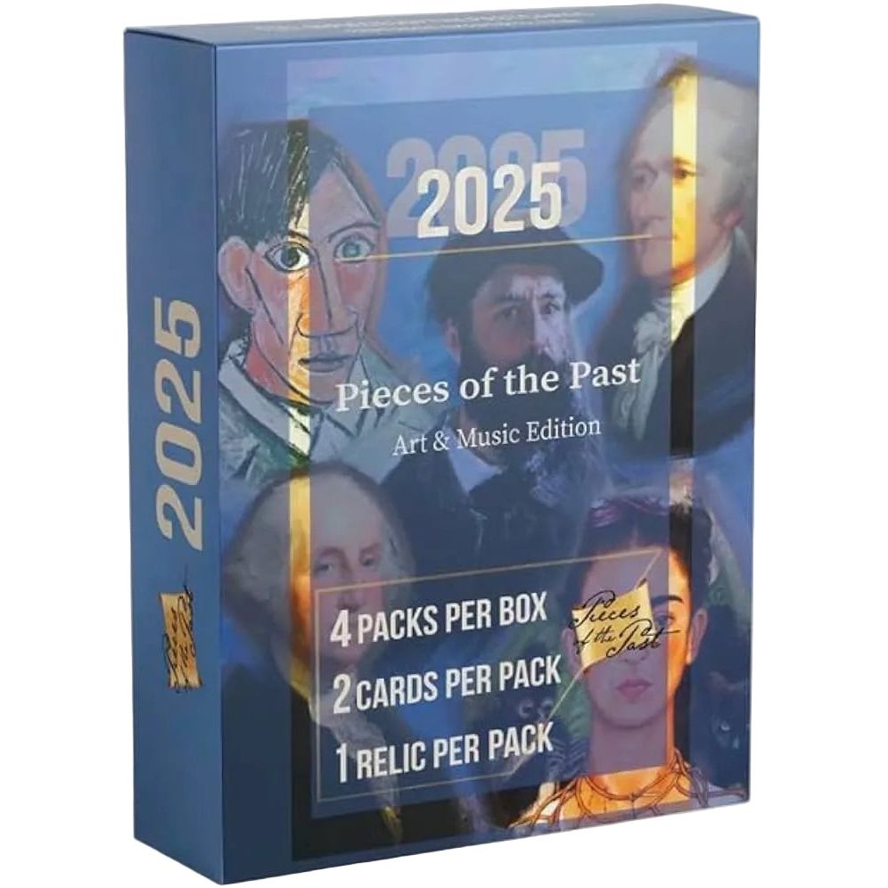 2025 Pieces of the Past Art & Music Edition Hobby Box 199284333055 at King Card Canada