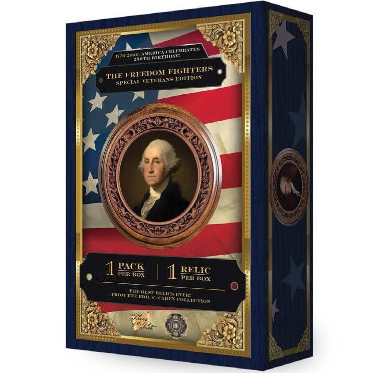 2025 Pieces of the Past Freedom Fighters Special Veterans Edition Hobby Box 199284837911 at King Card Canada