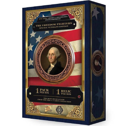 2025 Pieces of the Past Freedom Fighters Special Veterans Edition Hobby Box 199284837911 at King Card Canada