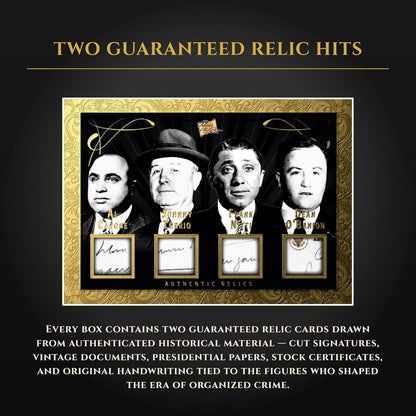 2025 Pieces of the Past Mobsters Edition Hobby Box 810216480431 at King Card Canada