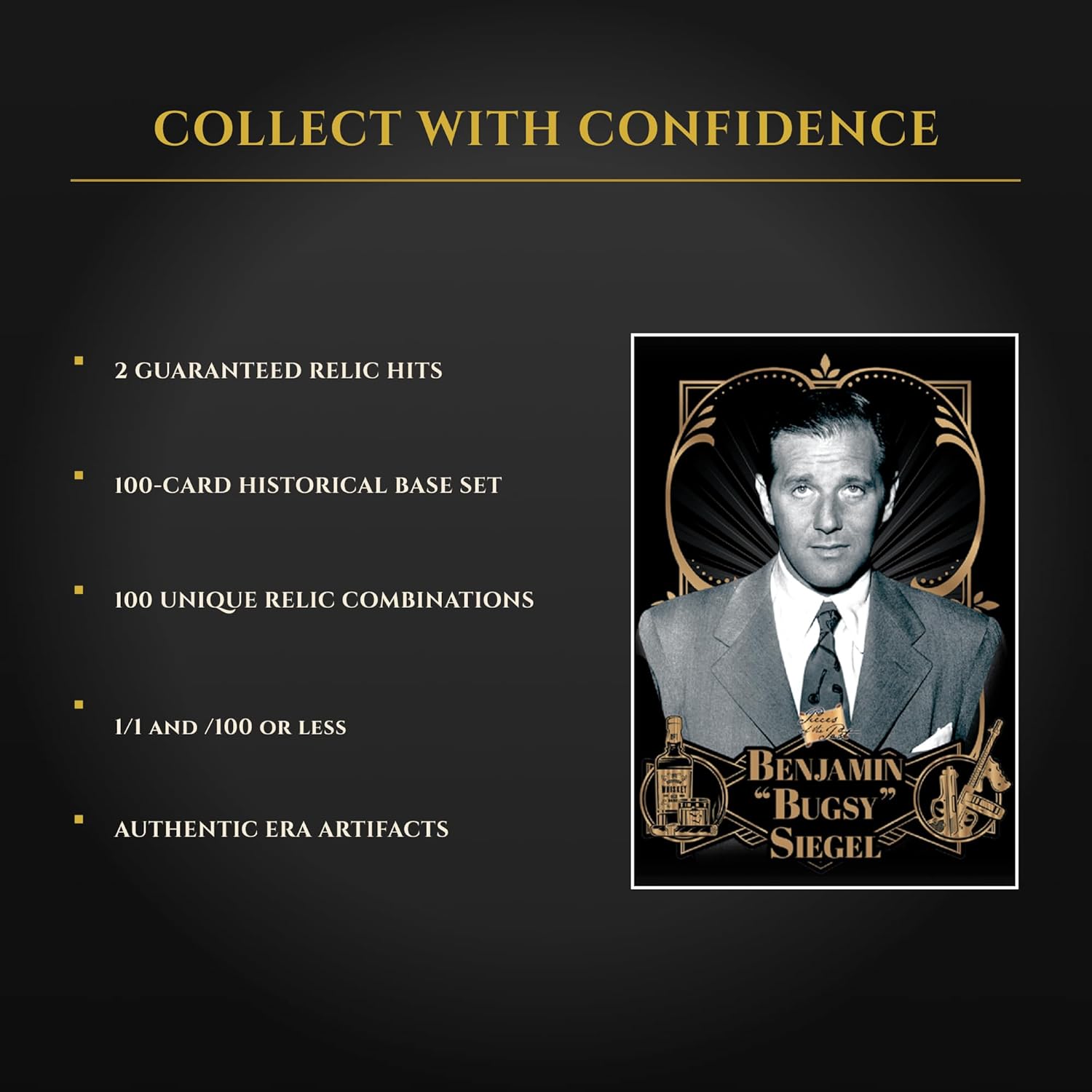 2025 Pieces of the Past Mobsters Edition Hobby Box 810216480431 at King Card Canada