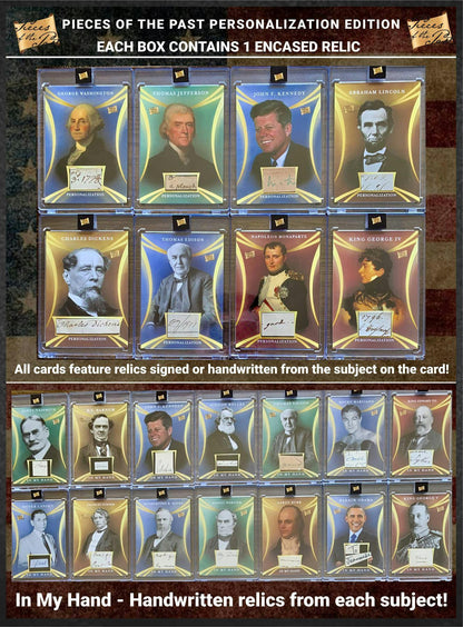 2025 Pieces of the Past Personalization Edition Hobby Box 199284839014 at King Card Canada