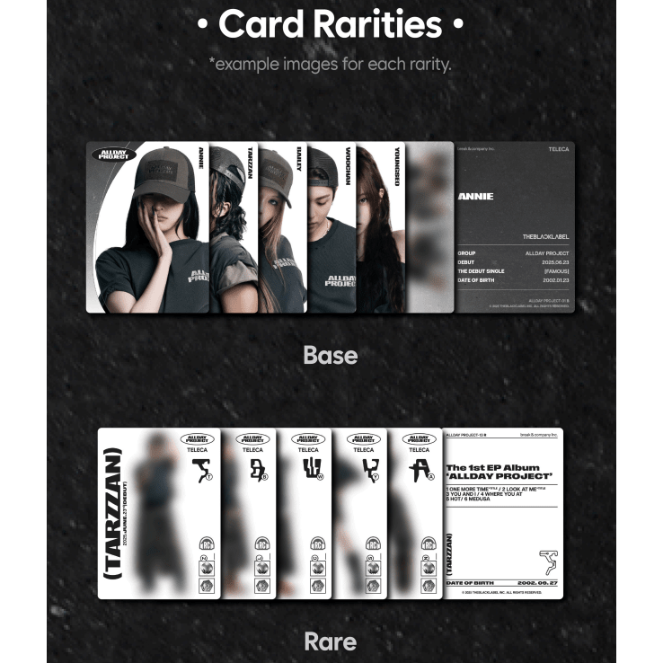 2025 Teleca ALLDAY PROJECT Trading Card Hobby Box 8800260770376 at King Card Canada