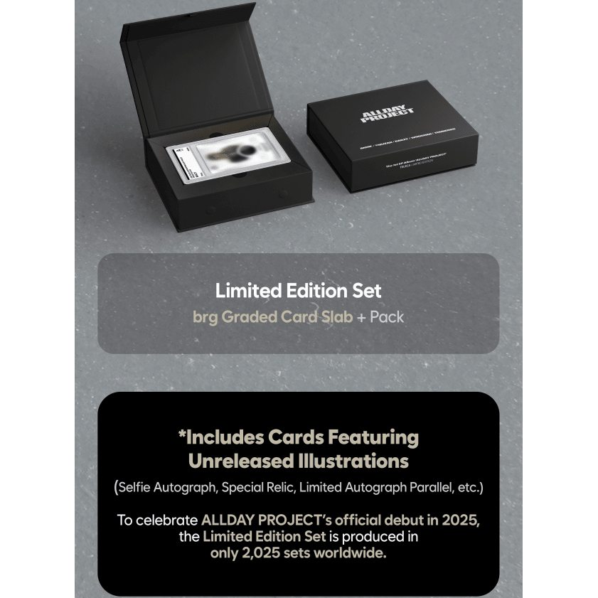 2025 Teleca ALLDAY PROJECT Trading Card Hobby Box at King Card Canada 2025 Teleca ALLDAY PROJECT Trading Card Hobby Box at King Card Canada