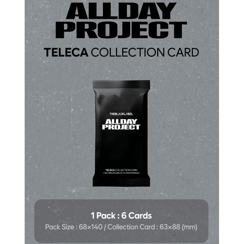 2025 Teleca ALLDAY PROJECT Trading Card Hobby Box 8800260770376 at King Card Canada