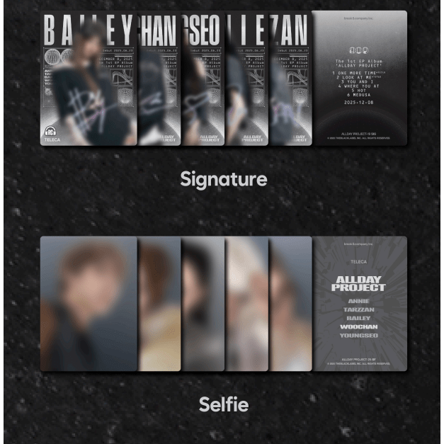 2025 Teleca ALLDAY PROJECT Trading Card Hobby Box 8800260770376 at King Card Canada