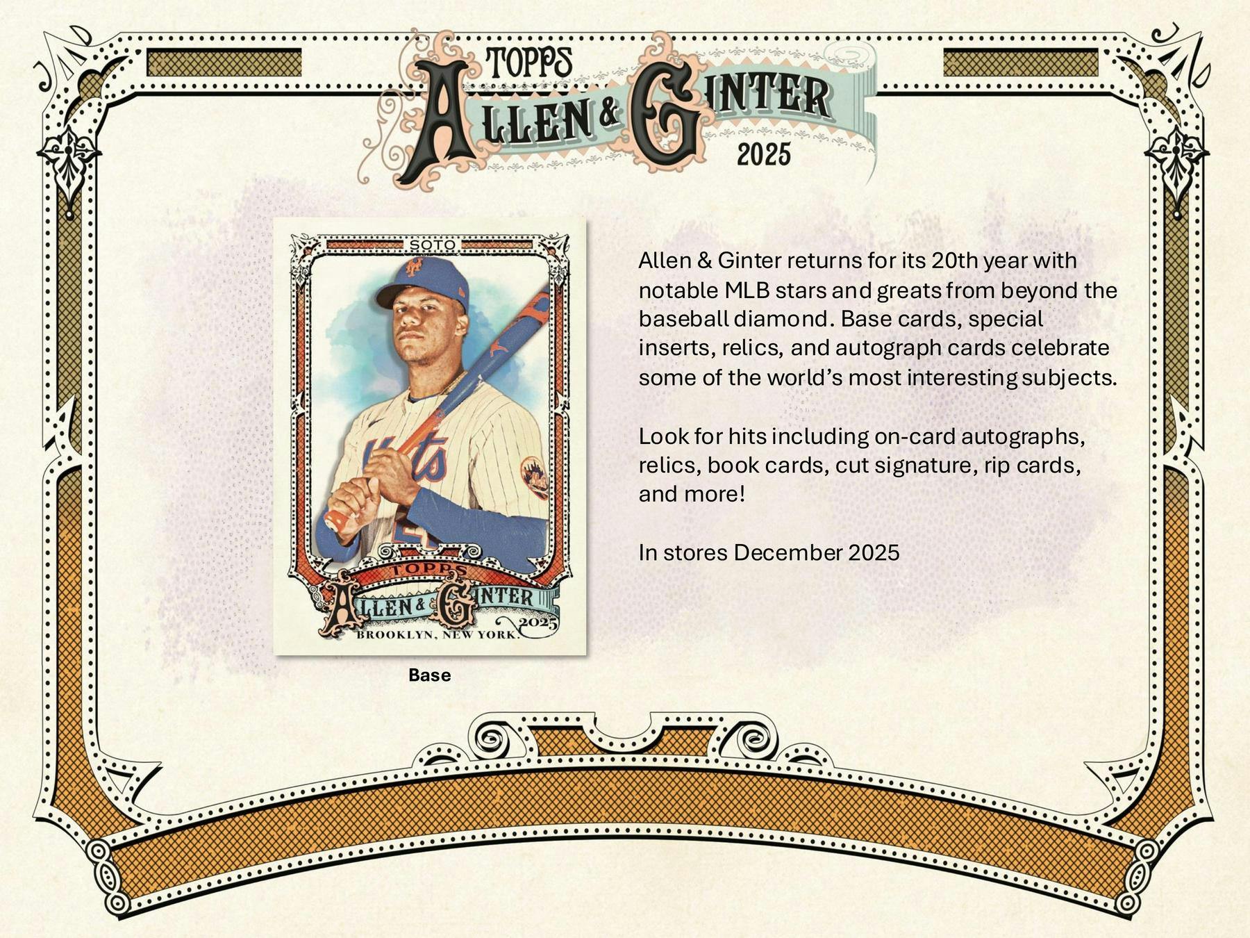 2025 Topps Allen & Ginter Baseball Blaster Value Box 887521144327 at King Card Canada