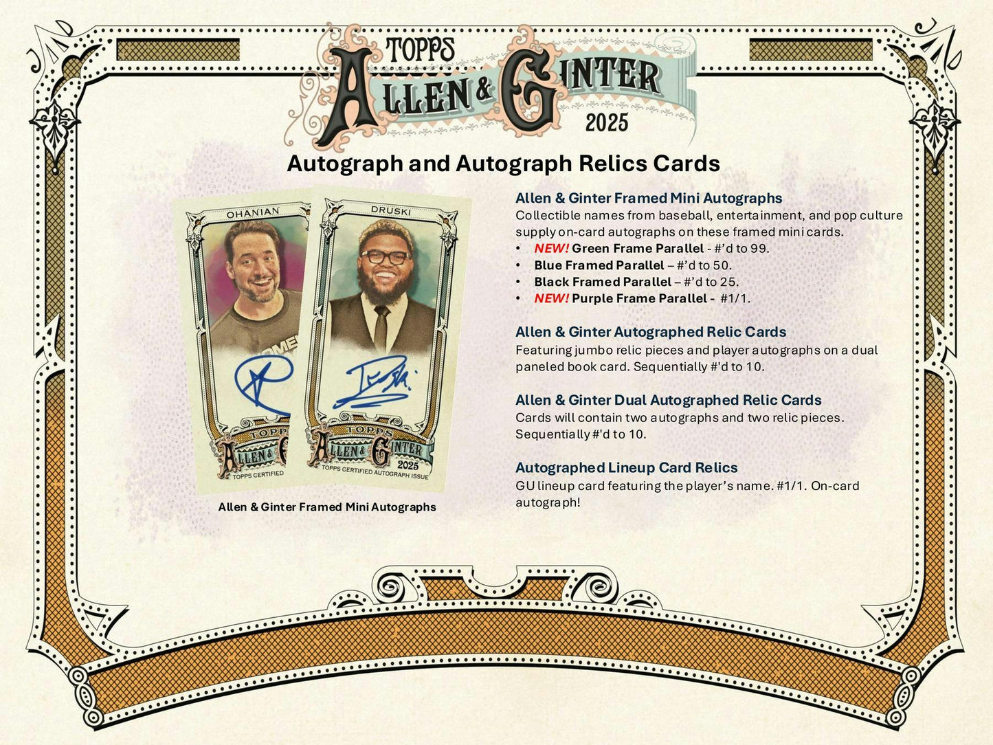 2025 Topps Allen & Ginter Baseball Blaster Value Box 887521144327 at King Card Canada
