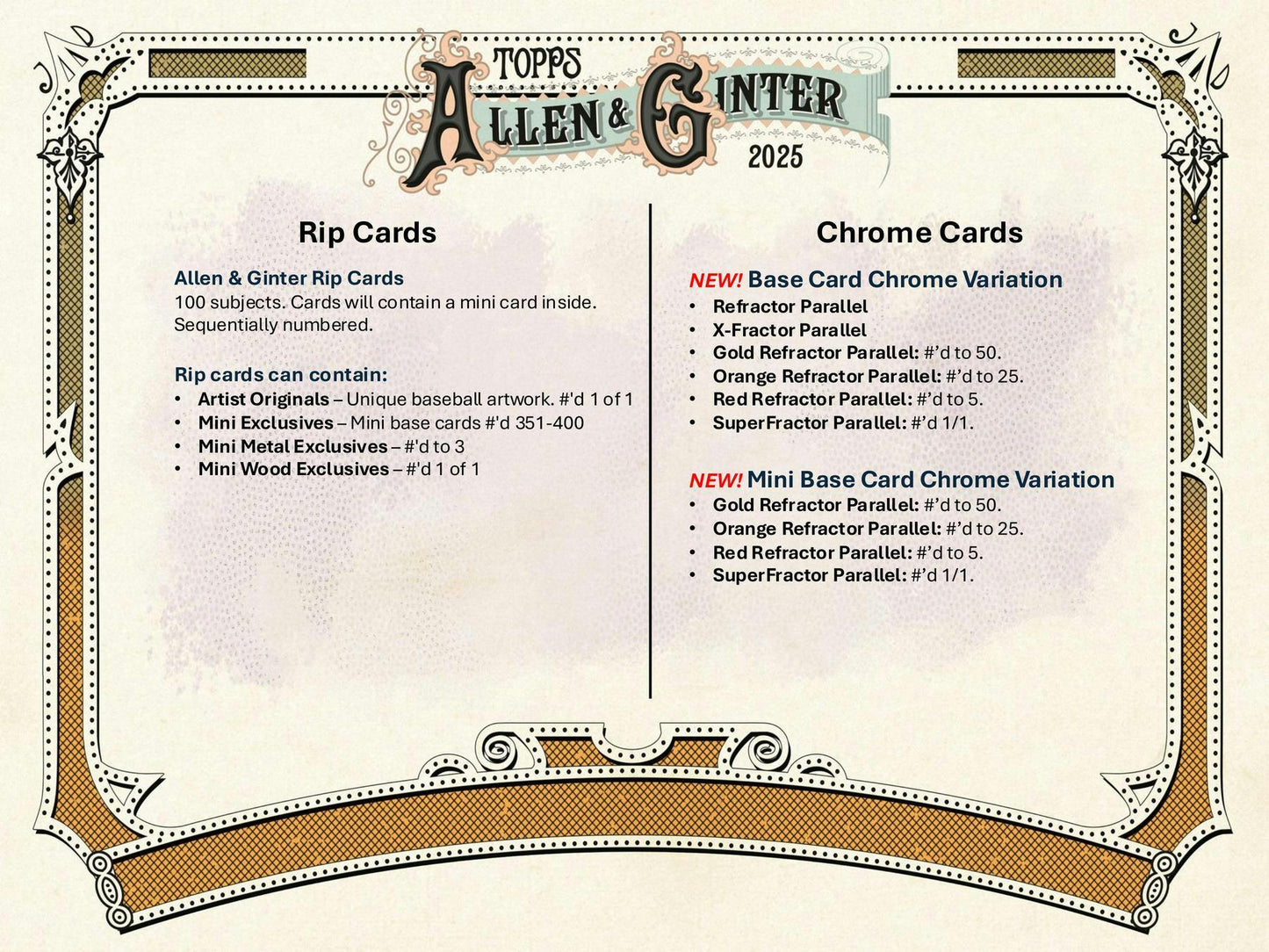 2025 Topps Allen & Ginter Baseball Blaster Value Box 887521144327 at King Card Canada