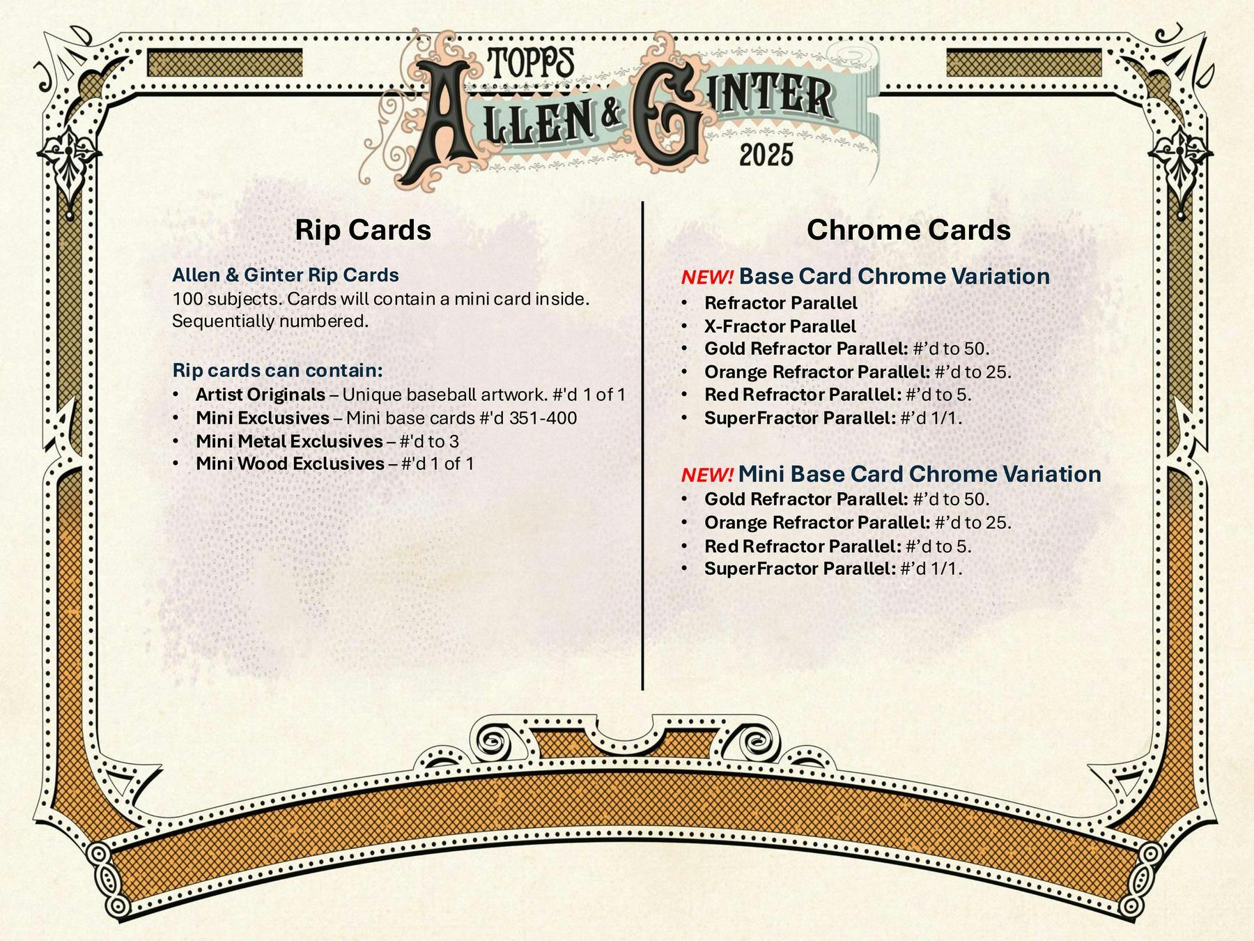 2025 Topps Allen & Ginter Baseball Blaster Value Box 887521144327 at King Card Canada