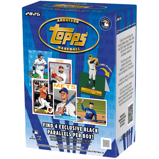 2025 Topps Archives Baseball Blaster Value Box 887521143306 at King Card Canada