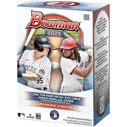2025 Topps Bowman Baseball Blaster Value Box 887521139378 at King Card Canada