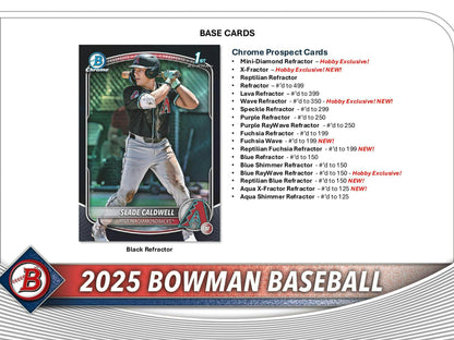 2025 Topps Bowman Baseball Hobby Box 887521139262 at King Card Canada