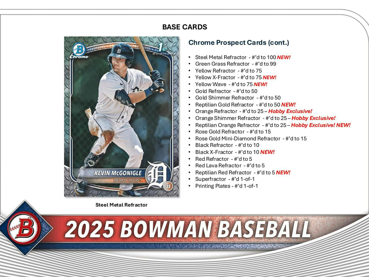 2025 Topps Bowman Baseball Hobby Box 887521139262 at King Card Canada
