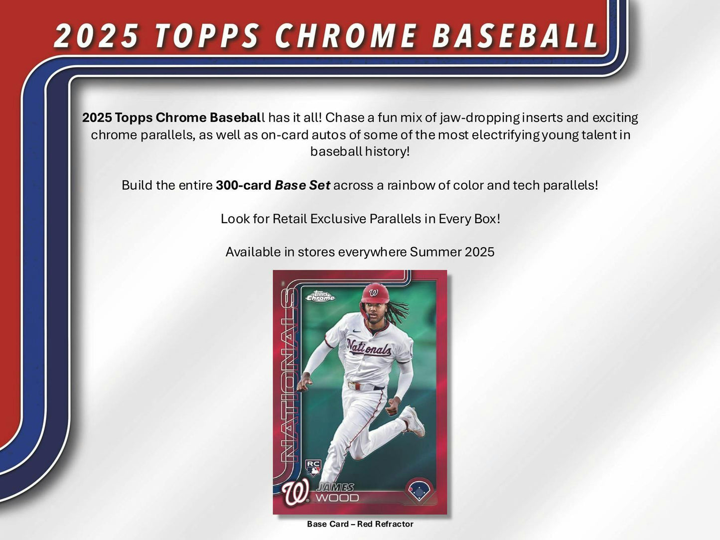 2025 Topps Chrome Baseball Blaster Value Box 887521140756 at King Card Canada