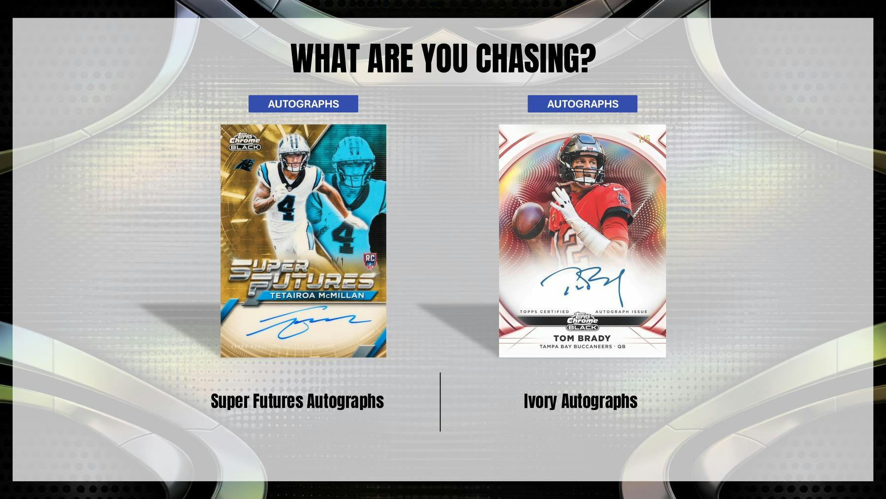 2025 Topps Chrome Black Football Hobby Box 887521156955 at King Card Canada