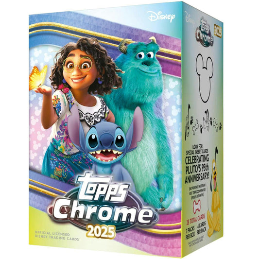 2025 Topps Chrome Disney Blaster Value Box 887521146346 at King Card Canada