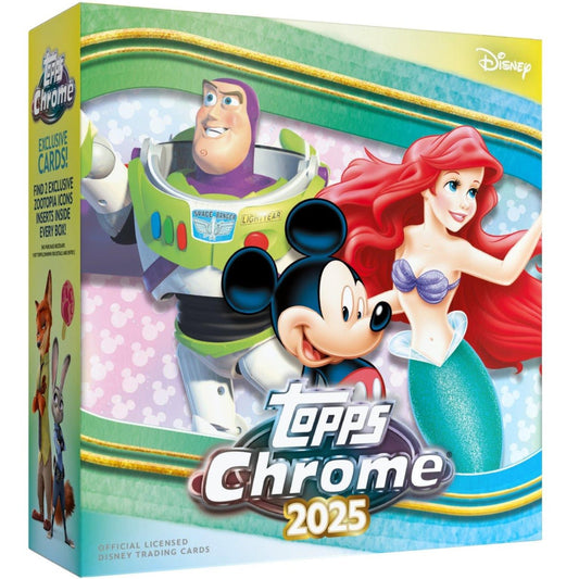 2025 Topps Chrome Disney Mega Box 887521146383 at King Card Canada