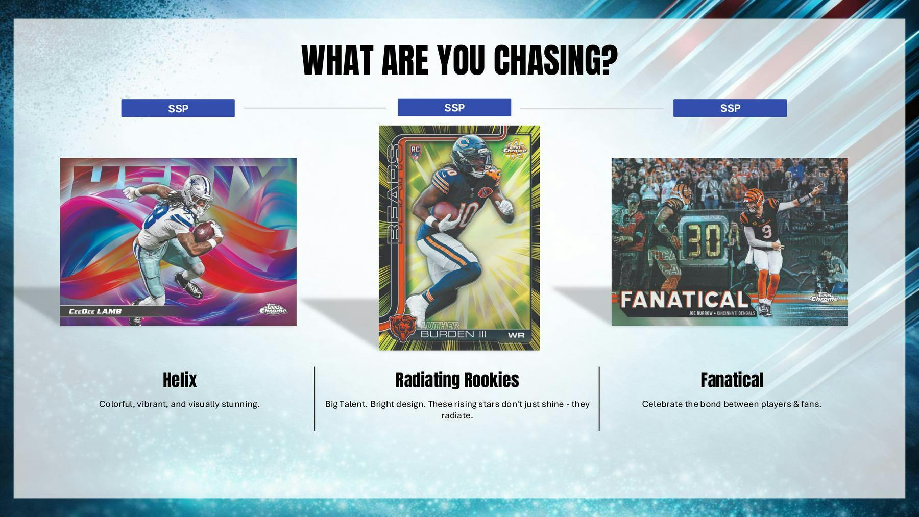2025 Topps Chrome Football Blaster Value Box 887521156788 at King Card Canada