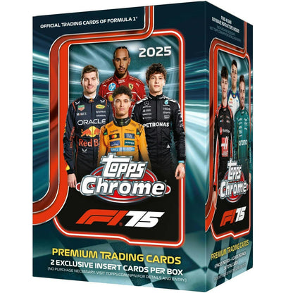 2025 Topps Chrome Formula 1 F1 Blaster Value Box 887521146123 at King Card Canada