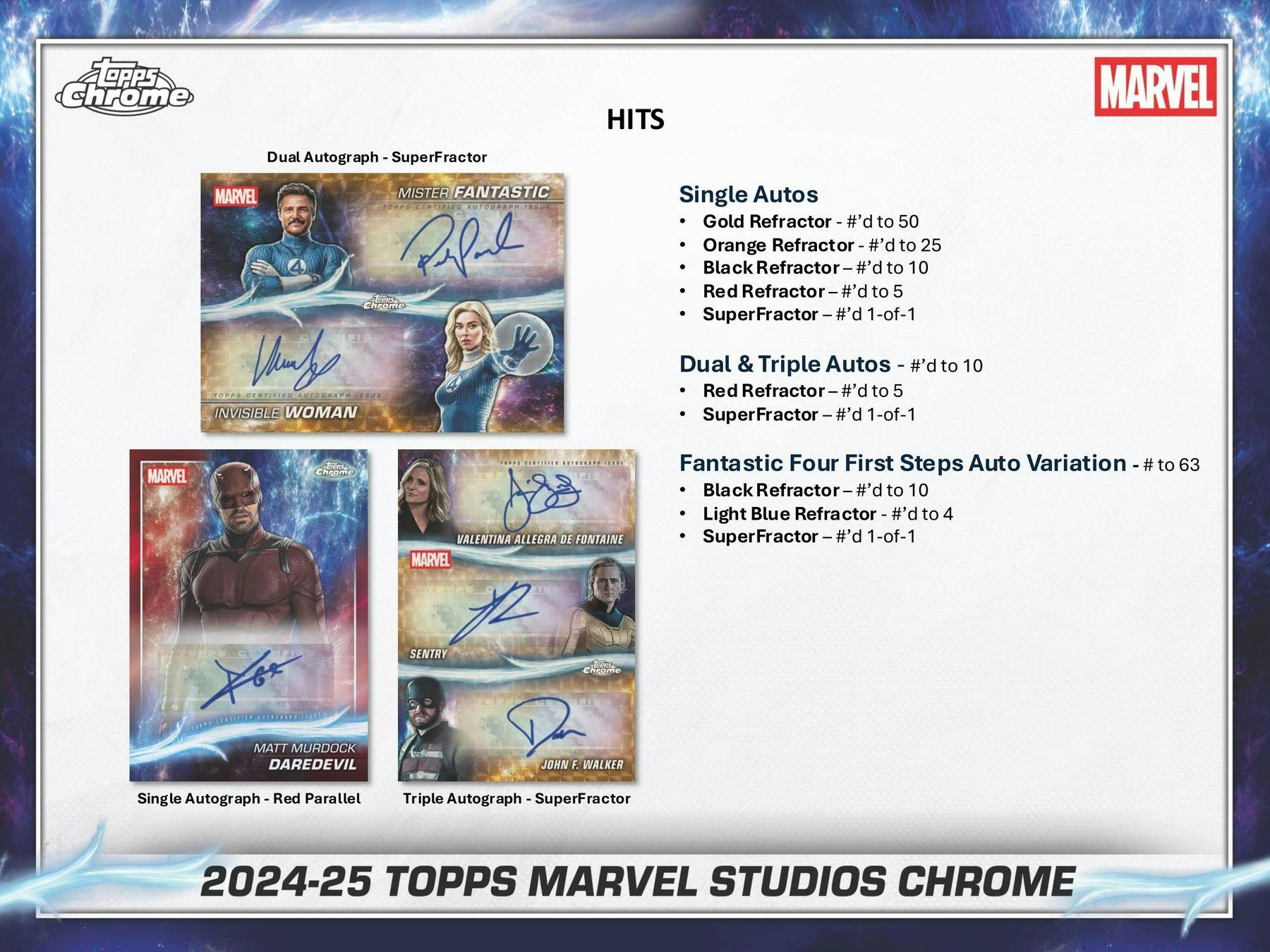 2025 Topps Chrome Marvel Studios Edition Trading Cards Blaster Value Box 887521151455 at King Card Canada
