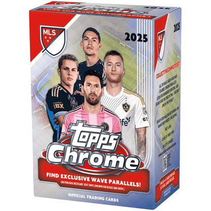 2025 Topps Chrome MLS Major League Soccer Blaster Value Box 887521148424 at King Card Canada