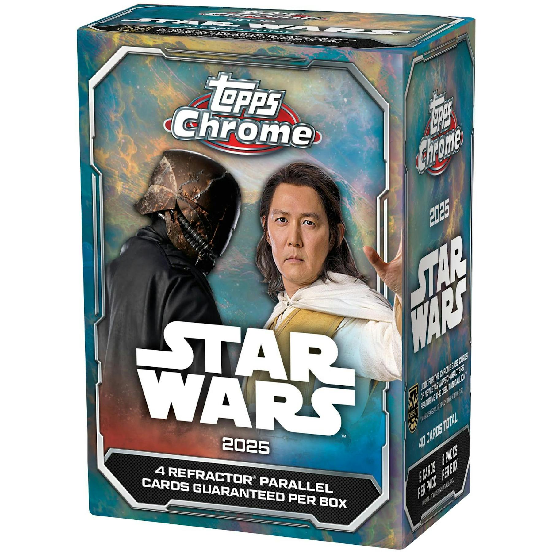 2025 Topps Chrome Star Wars Blaster Value Box 887521136605 at King Card Canada