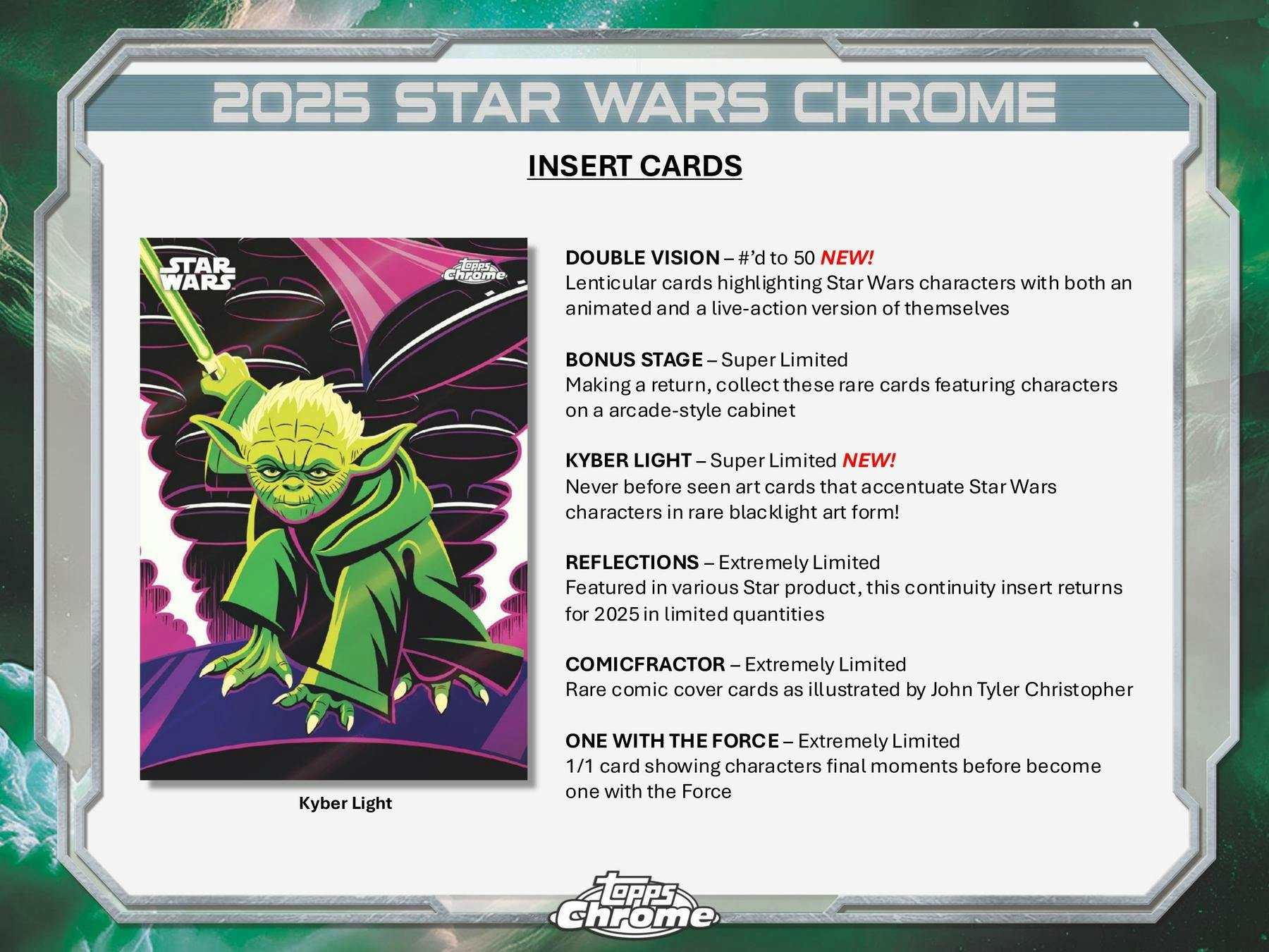 2025 Topps Chrome Star Wars Blaster Value Box 887521136605 at King Card Canada