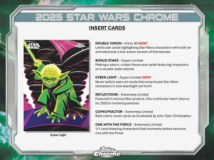 2025 Topps Chrome Star Wars Blaster Value Box 887521136605 at King Card Canada
