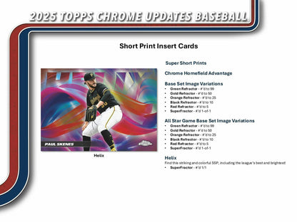 2025 Topps Chrome Update Series Baseball Blaster Value Box 887521145546 at King Card Canada