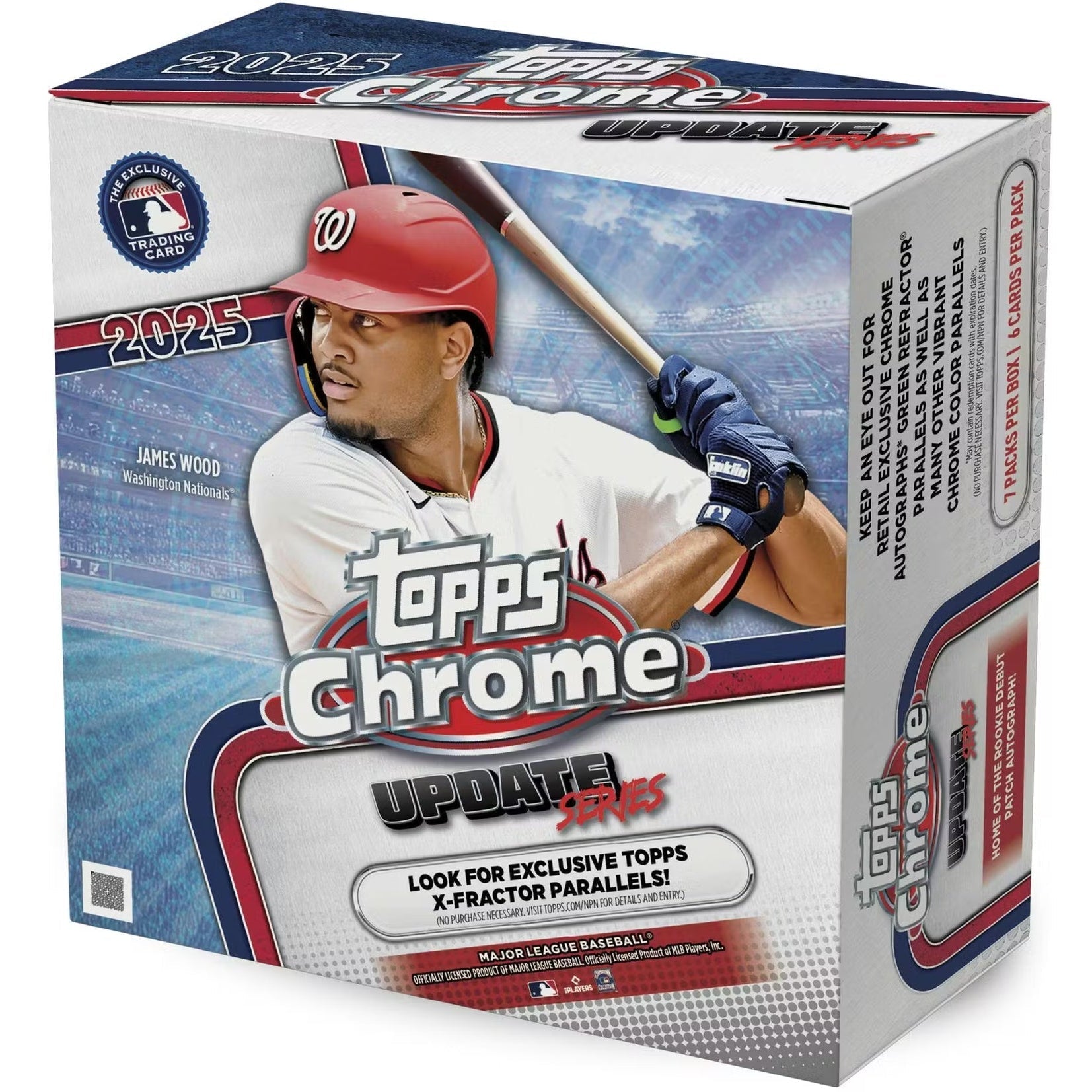 2025 Topps Chrome Update Series Baseball Mega Box 887521145591 at King Card Canada