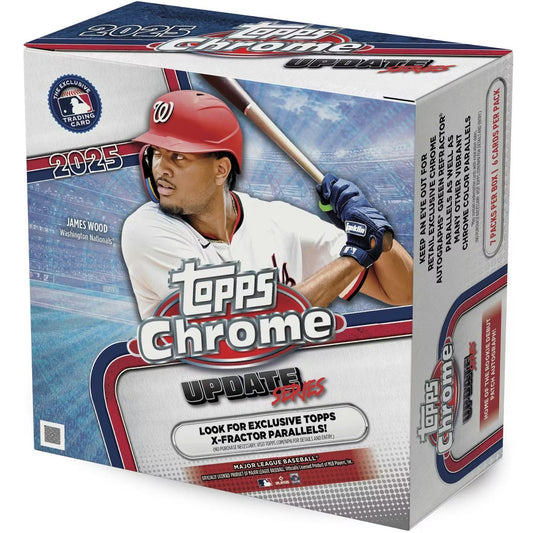 2025 Topps Chrome Update Series Baseball Mega Box 887521145591 at King Card Canada