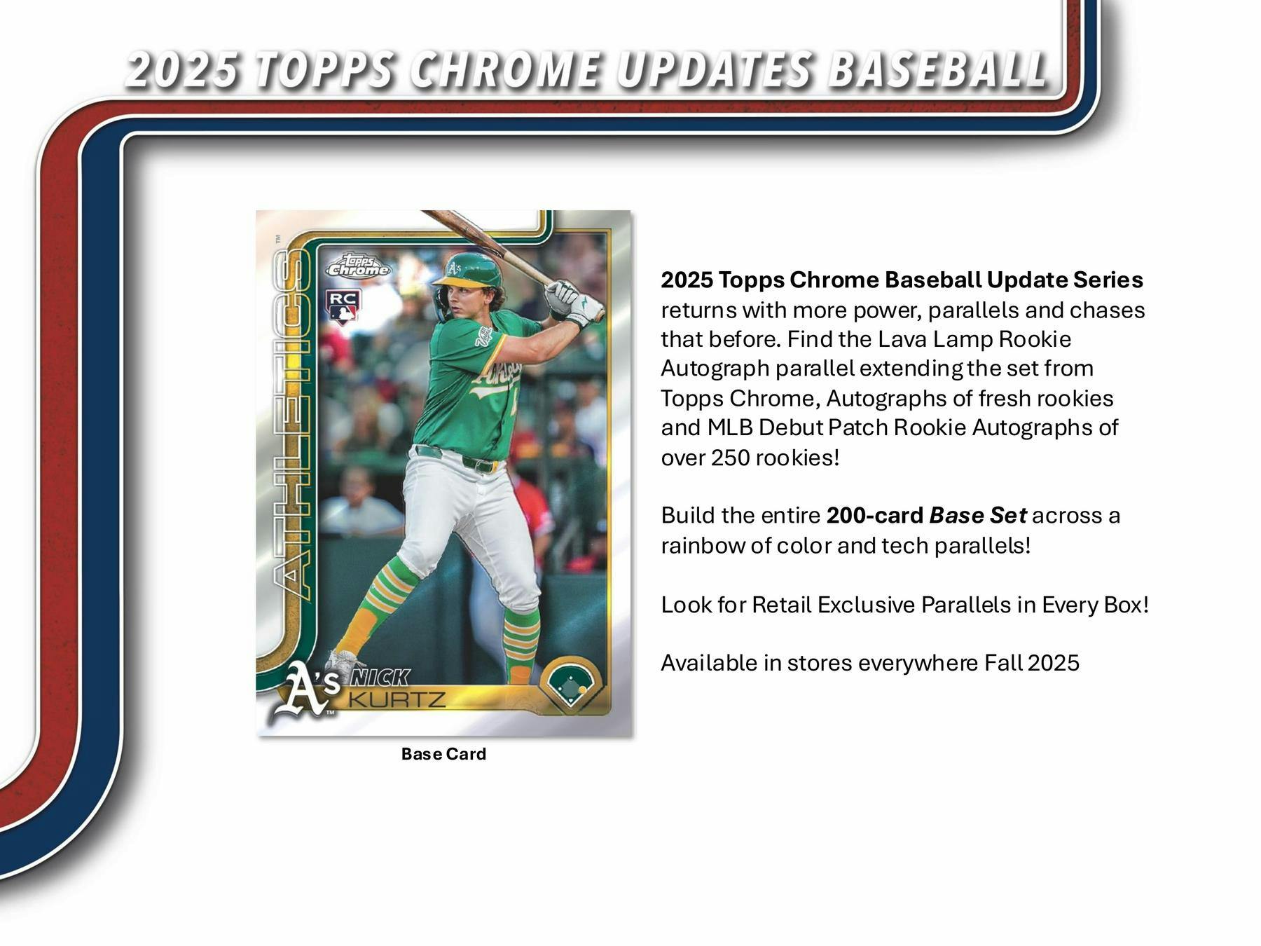 2025 Topps Chrome Update Series Baseball Mega Box 887521145591 at King Card Canada