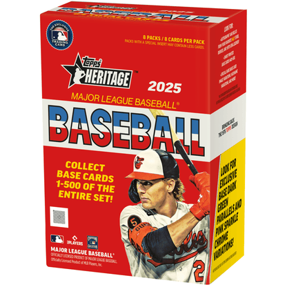 2025 Topps Heritage Baseball Blaster Value Box 887521135523 at King Card Canada