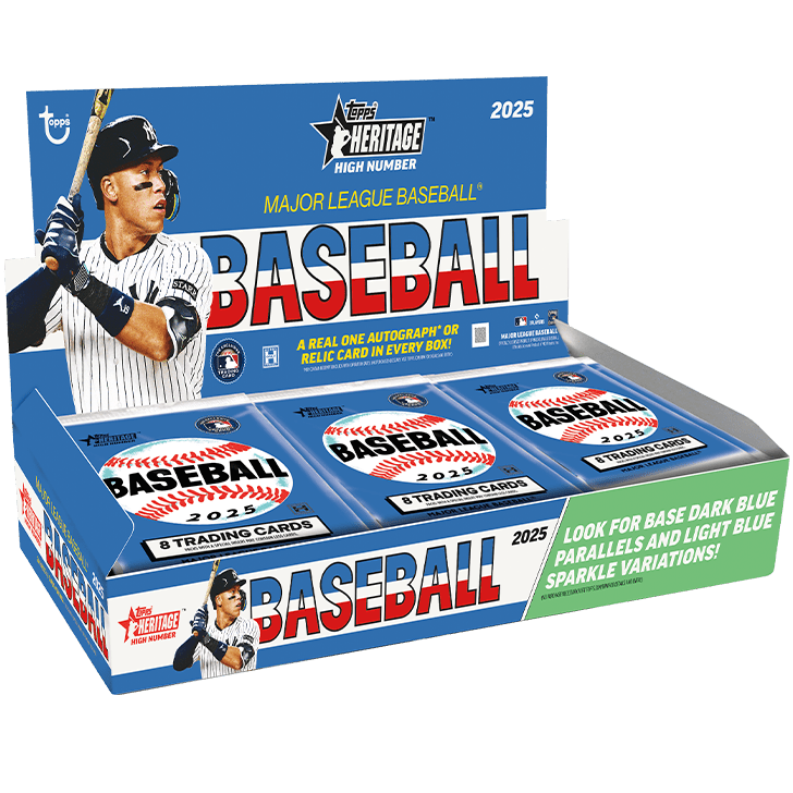 2025 Topps Heritage High Number Baseball Hobby Box 887521150564 at King Card Canada
