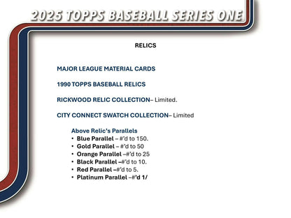 2025 Topps Series 1 Baseball Hobby Box 887521132379 at King Card Canada