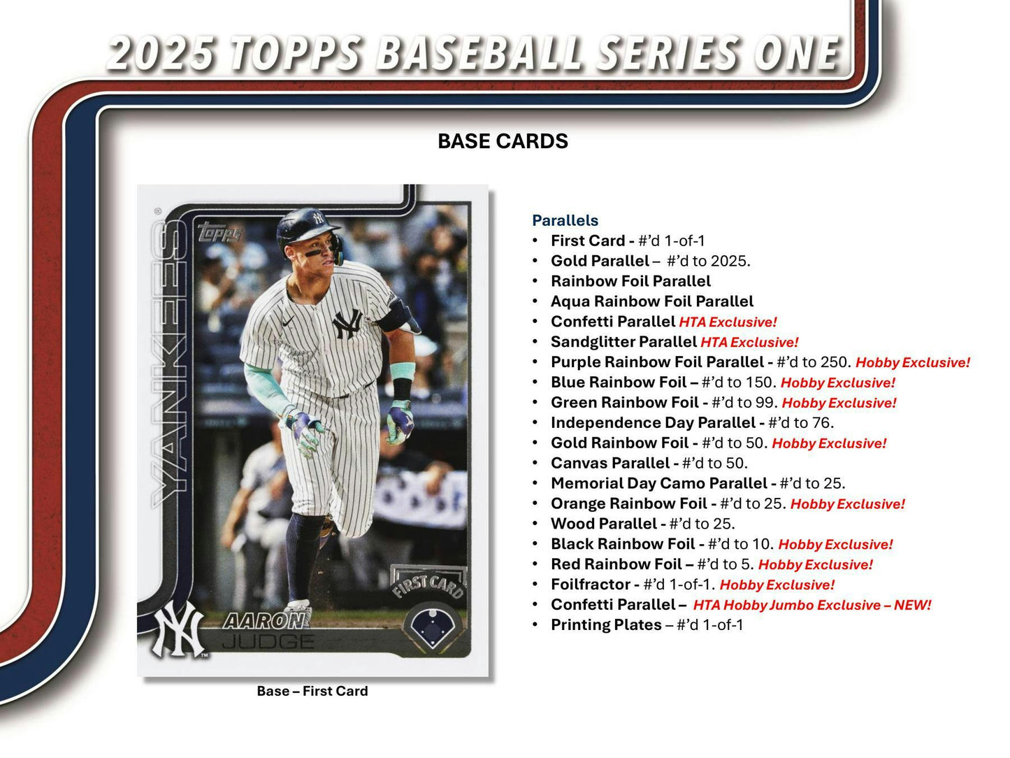 2025 Topps Series 1 Baseball Hobby Box 887521132379 at King Card Canada