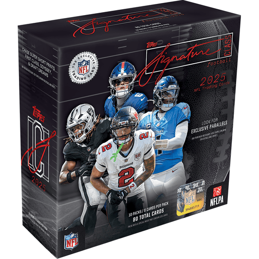 2025 Topps Signature Class Football Mega Box 887521153534 at King Card Canada
