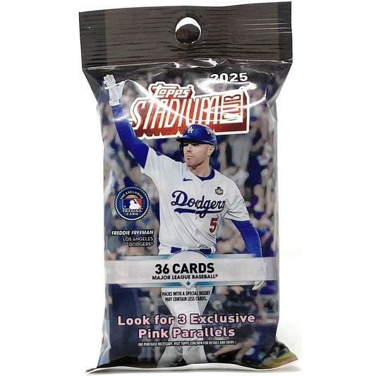 2025 Topps Stadium Club Baseball Jumbo Value Fat Pack 887521148875 at King Card Canada