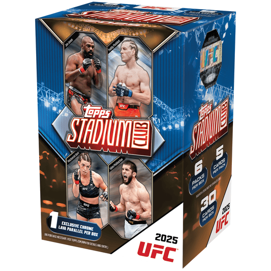 2025 Topps Stadium Club UFC Blaster Value Box 887521148073 at King Card Canada