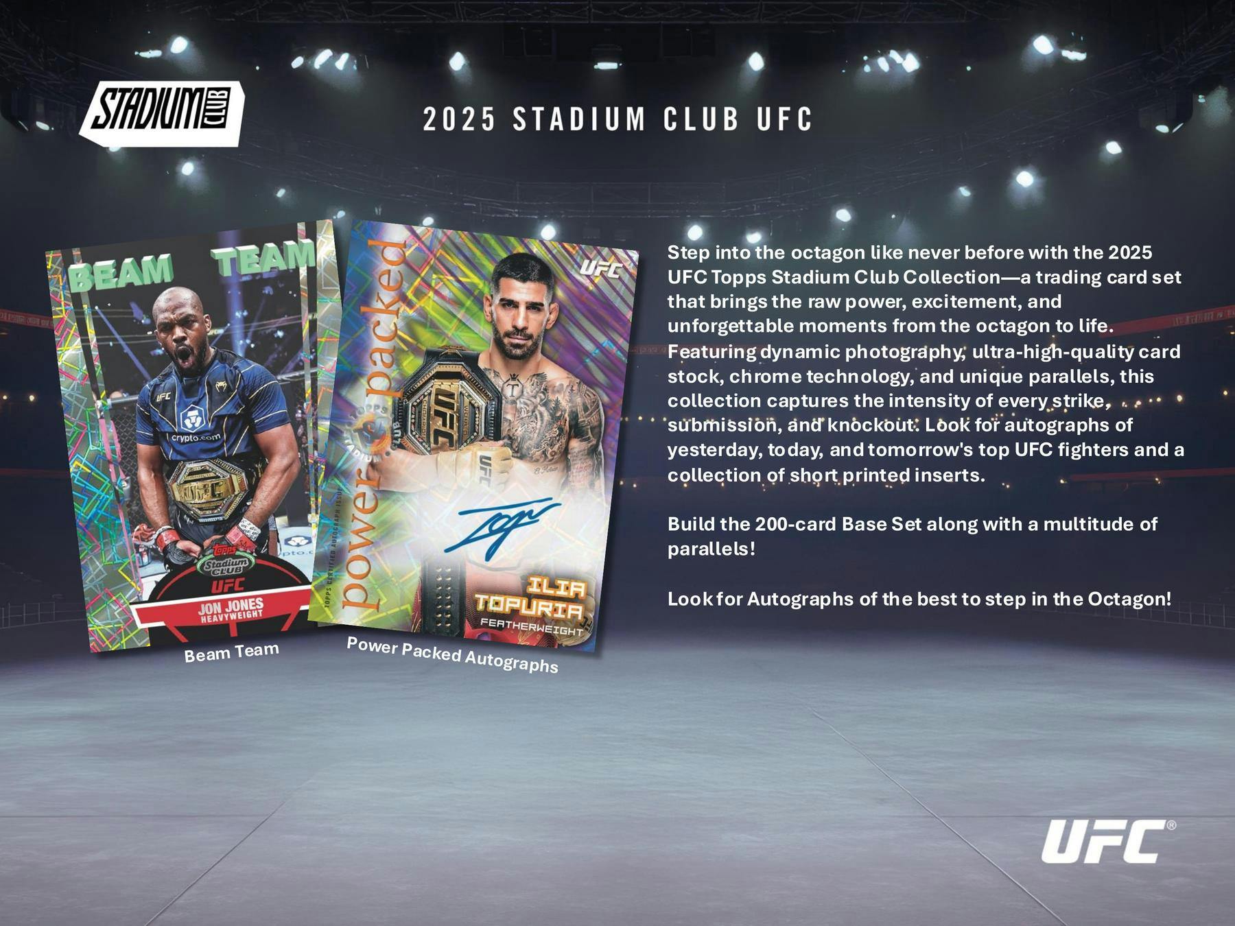 2025 Topps Stadium Club UFC Blaster Value Box 887521148073 at King Card Canada