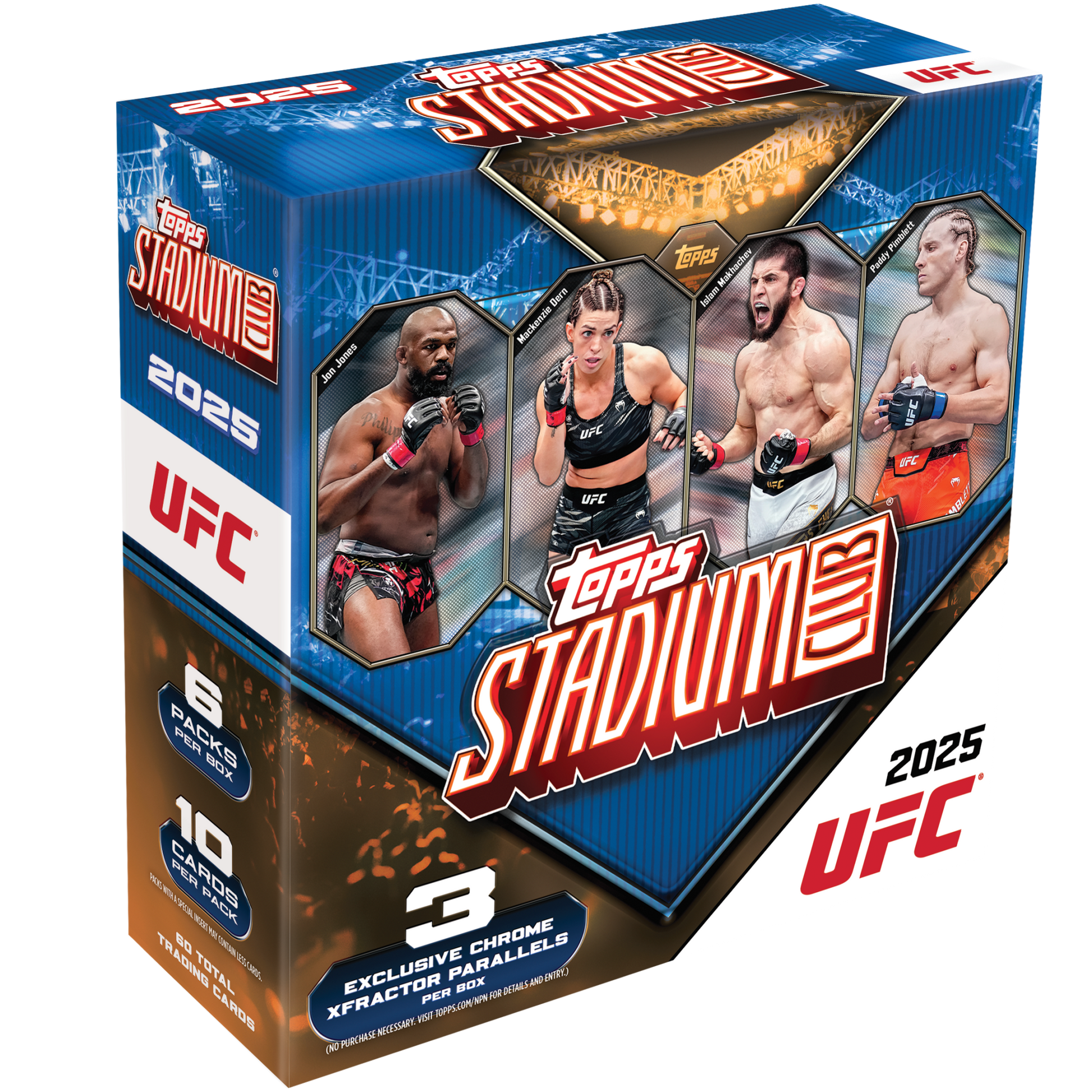 2025 Topps Stadium Club UFC Mega Box 887521148127 at King Card Canada